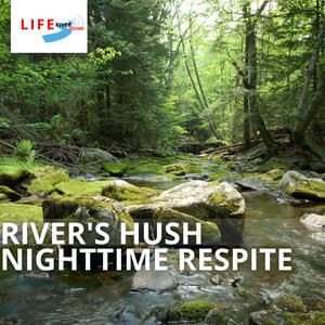 River's Hush: Nighttime Respite - Life River Sound