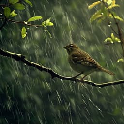 Nature's Meditation: Binaural Rain and Soothing Birds - Meditation Savasana