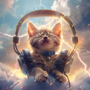 Cats Thunder Purring: Silent Comfort - Cat Music Jukebox