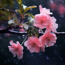 Nature's Drizzle: Soft Rain Song - Calming Beats