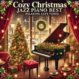 Stylish jazz piano BEST to listen to in a snowy cafe -Healing Christmas BGM- - Healing Relaxing BGM Channel 335