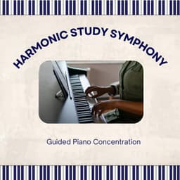 Harmonic Study Symphony: Guided Piano Concentration - Piano for Studying