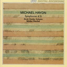 Haydn: Symphonies Nos. 4-6 - Michael Haydn