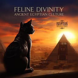 Feline Divinity, Ancient Egyptian Culture - Egyptian Meditation Temple