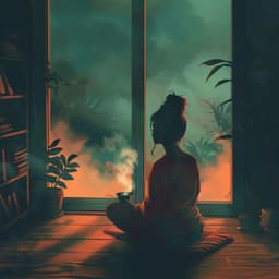 Serene Lofi Tones for Mindful Evening Meditation - Meditation Yoga Music Masters