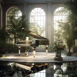 Piano Spa: Ambient Reflections Symphony - Piano and Ocean Waves Experience