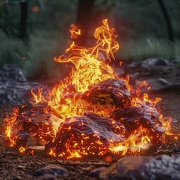 Binaural Fire Relaxation Tones - Binaural Moods