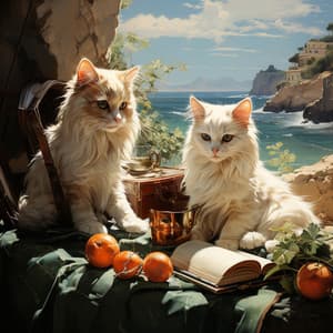 Surf De Gatos: Armonía Binaural Del Océano - Estados de ánimo binaurales