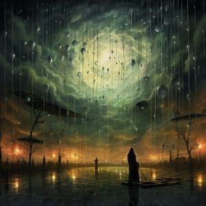 Rain Rhythm: Harmonic Downpour Melody - Dreamy Thoughts