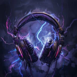 Rhythmic Thunder: Melodic Storms - Sunset Chamber