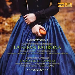 Pergolesi: La serva padrona - Cimarosa: Il maestro di cappella - Sesto Bruscantini