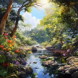 Flowing River Serenity: Cozy Melodies - Drift Far Away