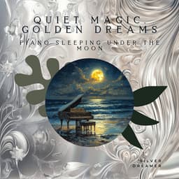 Quiet Magic, Golden Dreams: Piano Sleeping Under the Moon - Silver Dreamer