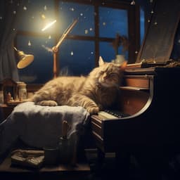 Armonía Felina: Piano Meditativo Para Gatos Curiosos - El Arte de Relajar Gatitos