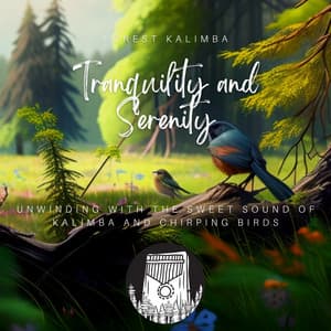 Tranquility and Serenity - Unwinding with the Sweet Sound of Kalimba and Chirping Birds - Forest Kalimba