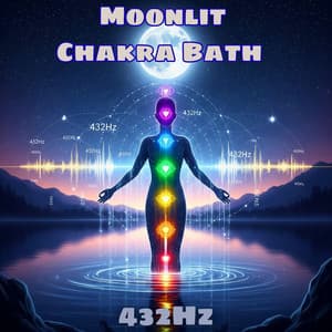 Moonlit Chakra Bath, 432Hz Healing for Deep Reset - Chakra Healing Music Academy