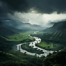 Música Combinada Con Lluvia: Retiro Relajante Con Lluvia - Estación tormentosa