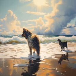 Olas Ladrantes: Juego Oceánico Para Perros - Perro radio 1