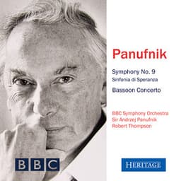 Panufnik: Symphony No. 9 ad Bassoon Concerto - Andrzej Panufnik