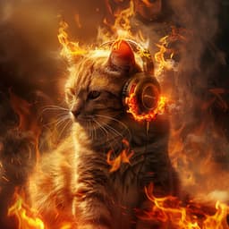 Whiskers and Fire: Cats Soothing Sounds - Music for Cats TA