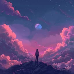 Serenos Tonos Lofi Para Una Meditación Nocturna Consciente - Música pura de meditación