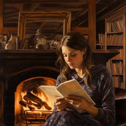 Estudiando Con Luz De Fuego: Ambiente Calmante De La Llama - La fuga del bosque