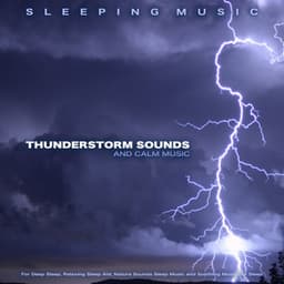 Sleeping Music: Thunderstorm Sounds and Calm Music For Deep Sleep, Relaxing Sleep Aid, Nature Sounds Sleep Music and Soothing Music For Sleep - Sleeping Music
