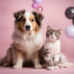 Compañeros Reconfortantes: Música Ambiental Para Mascotas Mimadas - LAS MASCOTAS AMAN LA MÚSICA