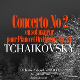 Tchaikovsky: Concerto No. 2 en sol majeur pour Piano et Orchestre, Op. 44 - Jean Martinon