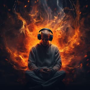 Fire Zen: Warmth Echoes Serenity - Auge Espiritual