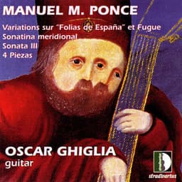Ponce: Oeuvres pour guitare - Manuel Ponce