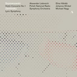 Szymanowski: Violin Concerto No. 1 - Zemlinsky: Lyric Symphony - Alexander von Zemlinsky