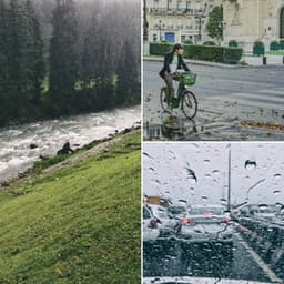 Tranquil Music for Rainy Aprils - Big Band Ballad with Guitar - Smooth Dinner Music