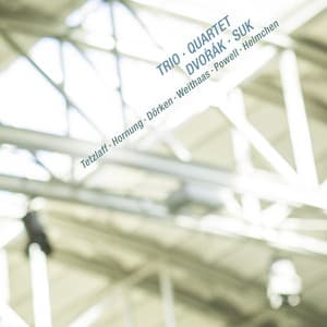 Dvořák: Piano Trio No. 2; Suk: Piano Quartet, Op. 1 - Christian Tetzlaff