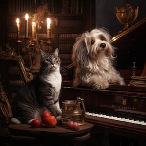 Piano Comfort: Calming Tunes for Pets - Pet Care Music Therapy