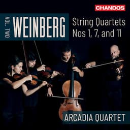 Weinberg: String Quartets Nos. 1, 7 & 11, Vol. 2 - Mieczysław Weinberg