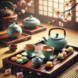 Tea Room: Reflections of Eastern Elegance - Asian Music Sanctuary