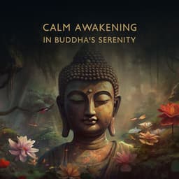 Calm Awakening in Buddha's Serenity: Tibetan Singing Bowls, Buddhist Meditation, Lotus Temple of Zen - Buddhism Academy