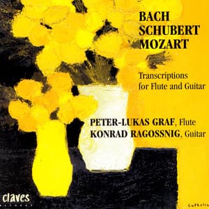 Transcriptions for Flute & Guitar: Bach / Schubert / Mozart - Peter-Lukas Graf