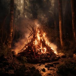 Relaxing Fire Sounds for Dogs: Binaural Comfort - Binaural Beats Recordings