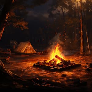 Ember's Dreamscapes: Fireside Sleep Elegance Refrains - Dreaming Sound