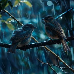 Mindful Binaural Meditation with Nature Birds and Rain - Rain relax