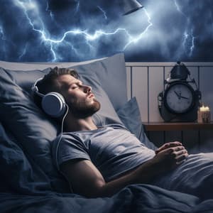 Binaural Nightfall: Thunder Sleep Melodies - Stereophonic Therapy
