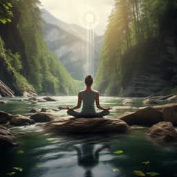 Yoga Streams: River Binaural Melodies - Solfeggio Source