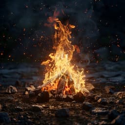 Sleep Easy with Chill Fire Ambience - 6Minute Nap