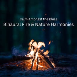 Calm Amongst the Blaze: Binaural Fire & Nature Harmonies - Binaural Collective