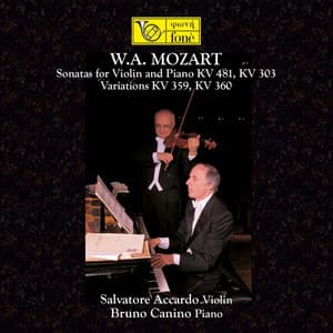 Mozart: Sonatas for Violin and Piano KV 481, 303 - Variations KV 359, 360 - Wolfgang Amadeus Mozart
