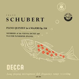 Schubert: Piano Quintet, D. 667 "Trout"; Spohr: Nonet, Op. 31 - Walter Panhofer