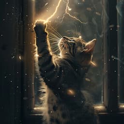 Ambiente De Trueno Binaural Para Calmar A Los Gatos - El insomnio ayuda a los sonidos de la lluvia