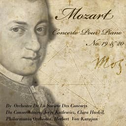Mozart: Concerto Pour Piano No. 19 & 20 - Orchestre De La Société Des Concerts Du Conservatoire